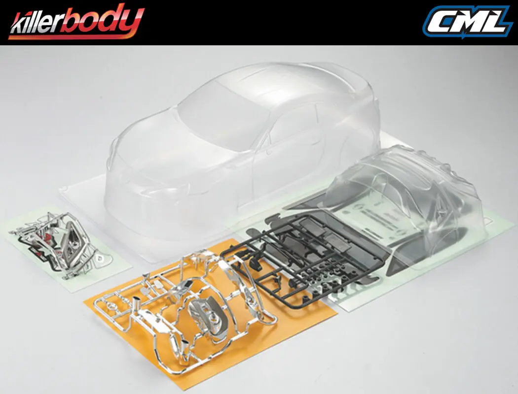 Killerbody Toyota 86 190mm Clear Body – view 2
