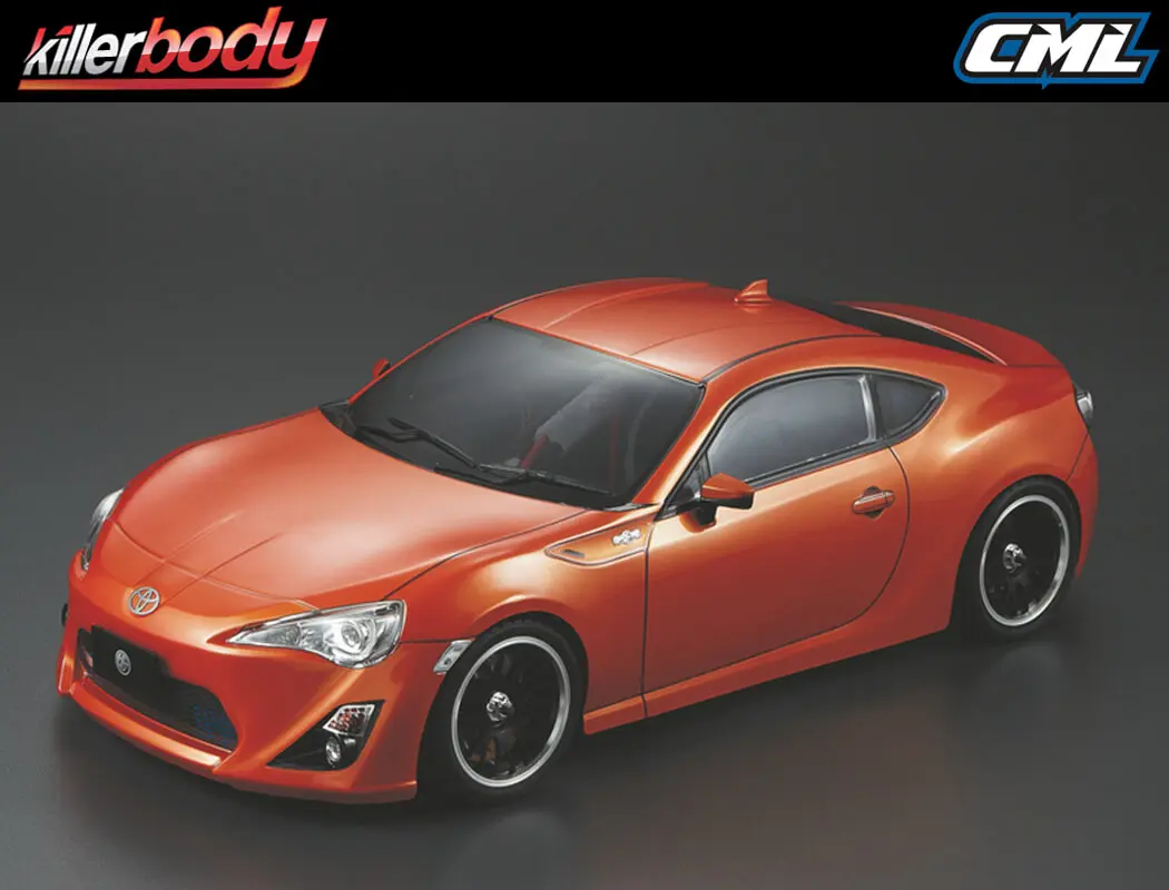Killerbody Toyota 86 190mm Clear Body – view 3