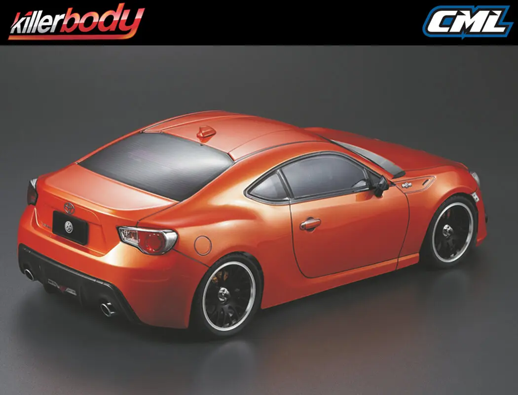 Killerbody Toyota 86 190mm Clear Body – view 4