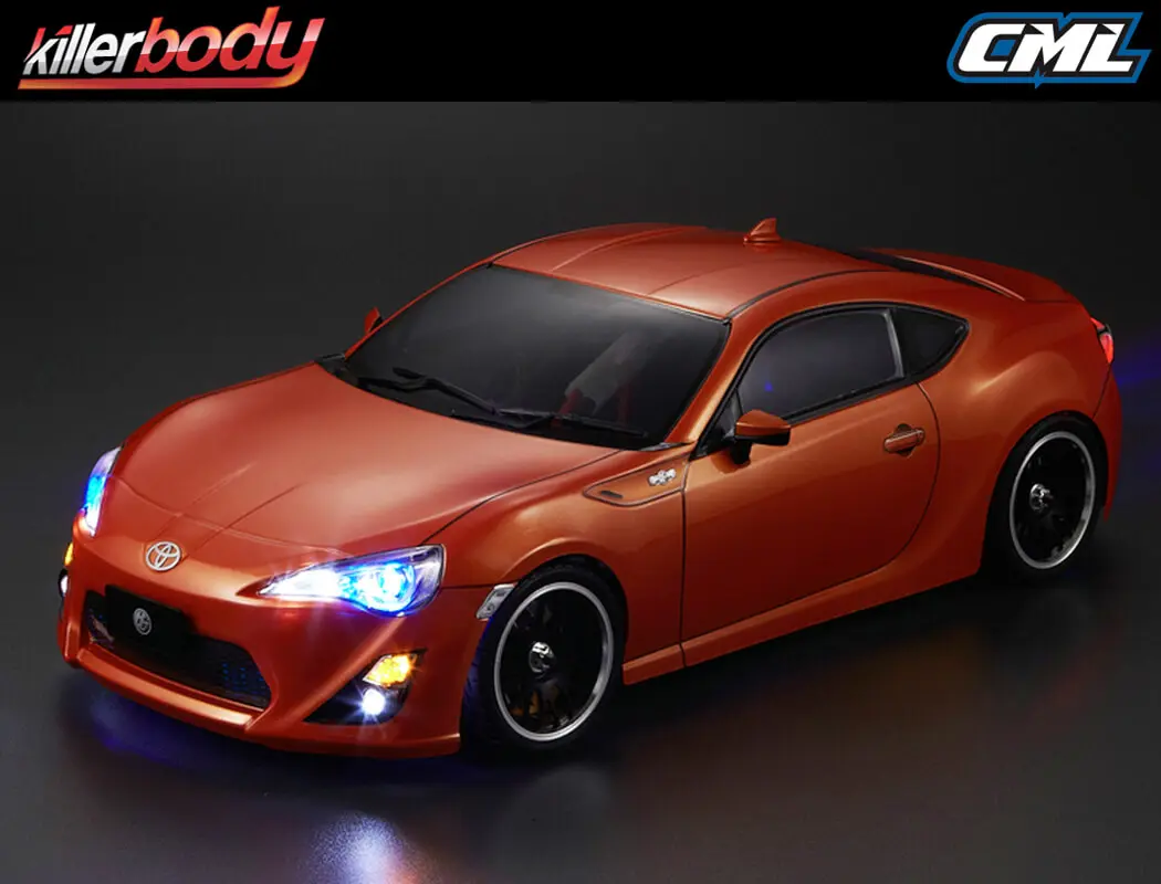 Killerbody Toyota 86 190mm Clear Body – view 5