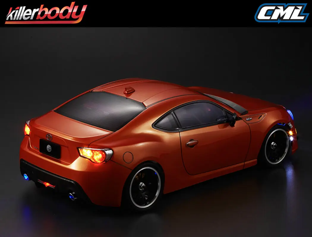 Killerbody Toyota 86 190mm Clear Body – view 6