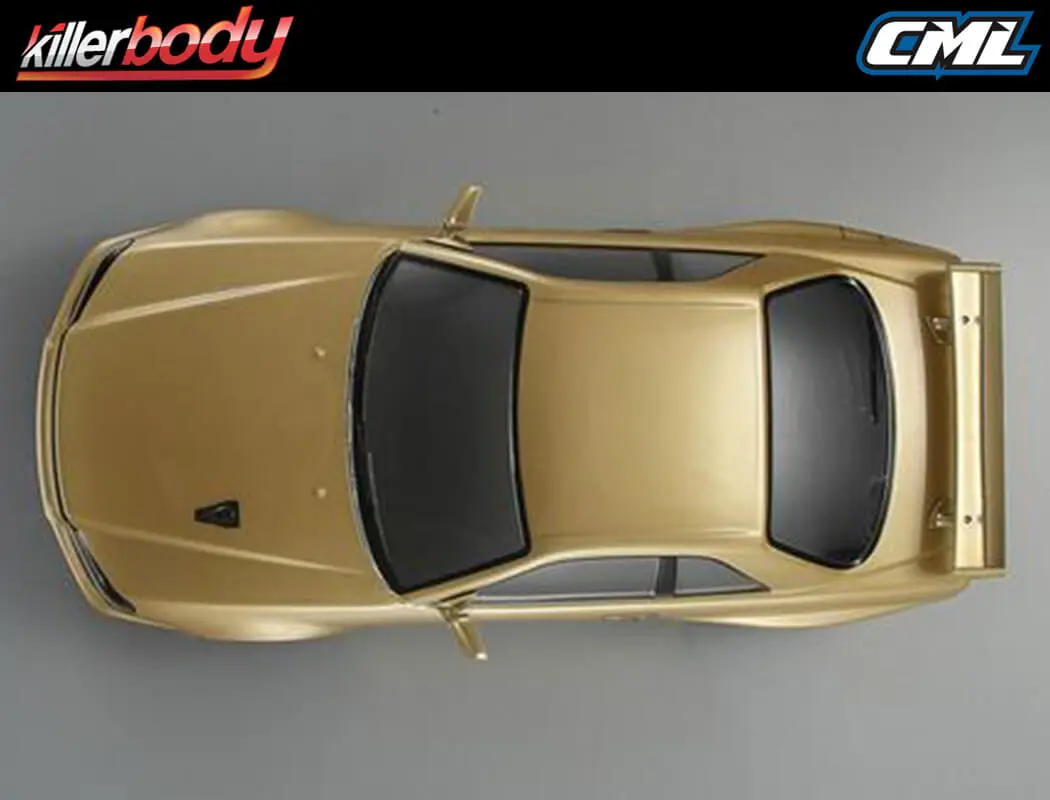 Killerbody Nissan Skyline R34 195mm Finished Body-Gold – view 3