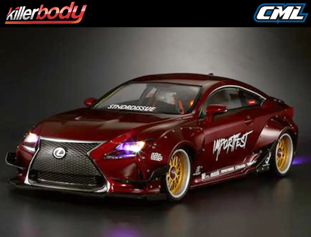 Killerbody Led Unit Box Set 16 Lights for Lexus Rc F Wide Bod – view 3