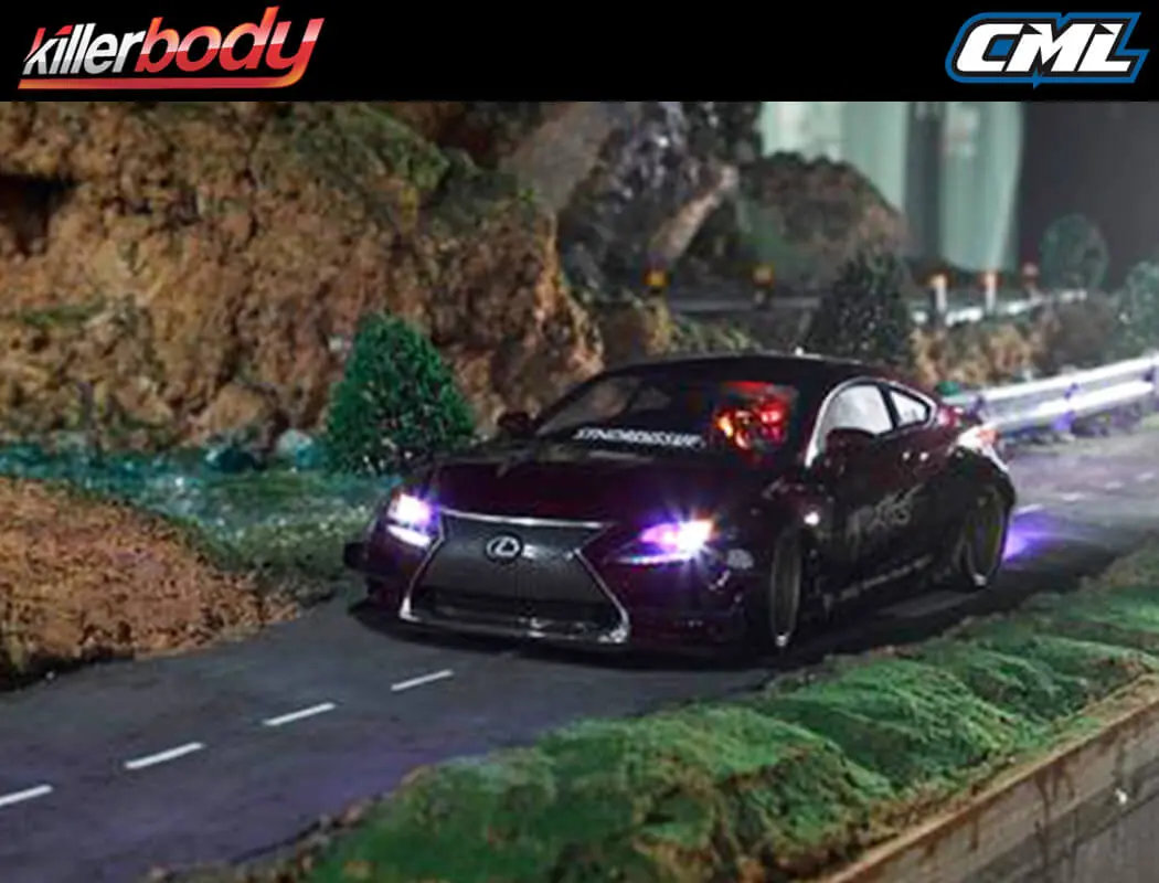 Killerbody Led Unit Box Set 16 Lights for Lexus Rc F Wide Bod – view 5