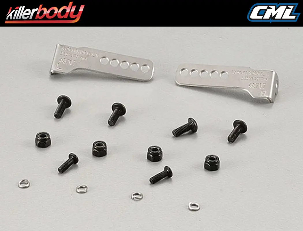 Killerbody Bumper Connecting Parts S/S Scx10 Kb48671 Mount – view 2