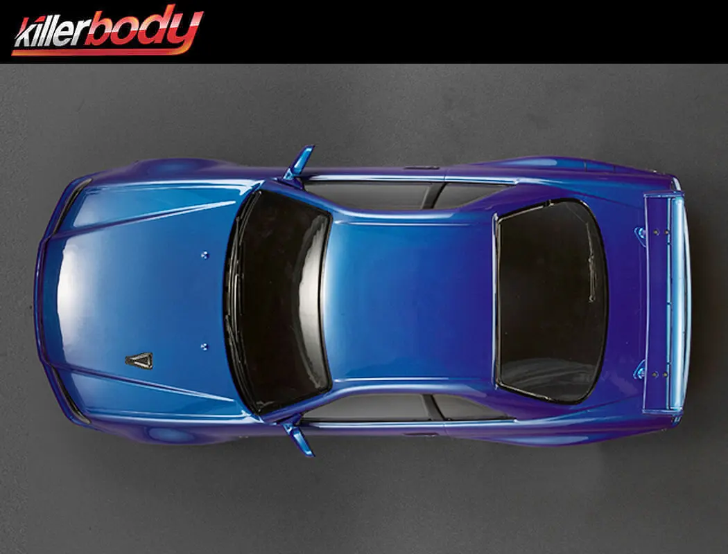 Killerbody Nissan Skyline R34 195mm Finished Body-Blue – view 2