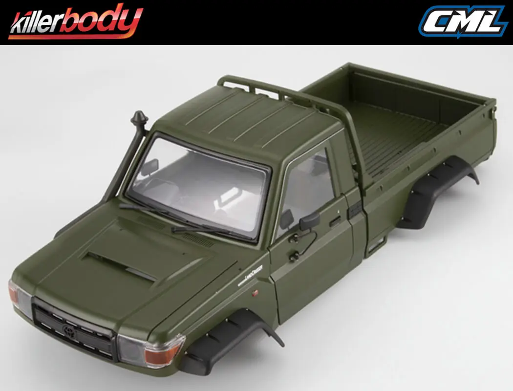 Killerbody Matte Green Toyota Land Cruiser 70 Hardbody Kit (Trx-4) – view 2