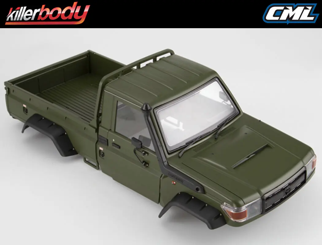 Killerbody Matte Green Toyota Land Cruiser 70 Hardbody Kit (Trx-4) – view 3