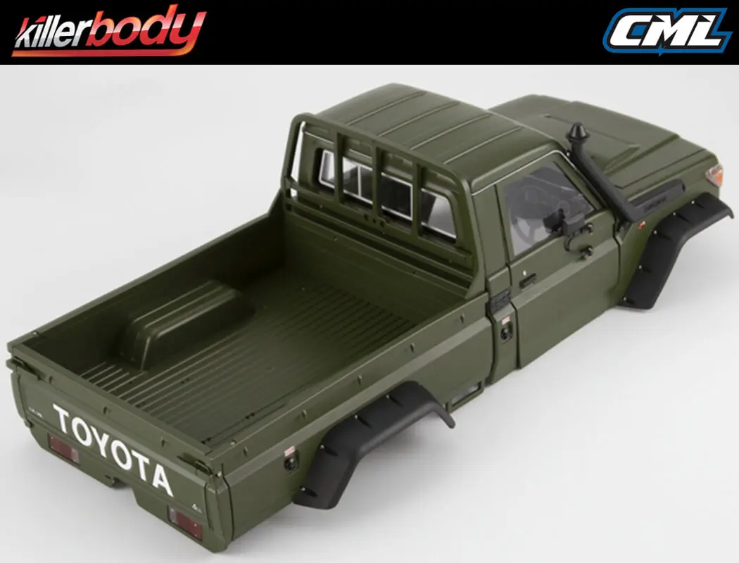 Killerbody Matte Green Toyota Land Cruiser 70 Hardbody Kit (Trx-4) – view 4