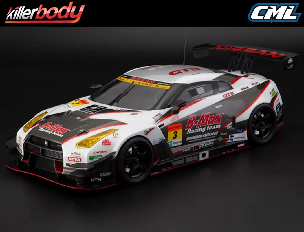 Killerbody B-Max NDDP Gt-R (Nismo Gt3) Clear Body Set – view 3