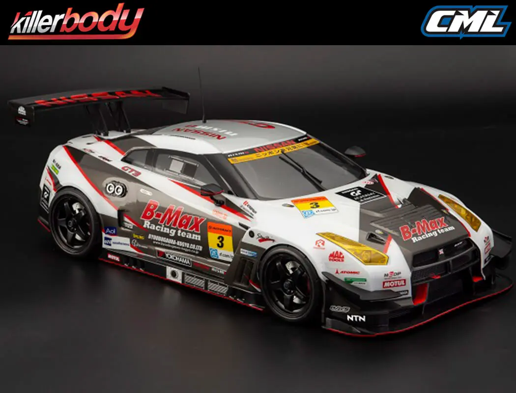 Killerbody B-Max NDDP Gt-R (Nismo Gt3) Clear Body Set – view 4