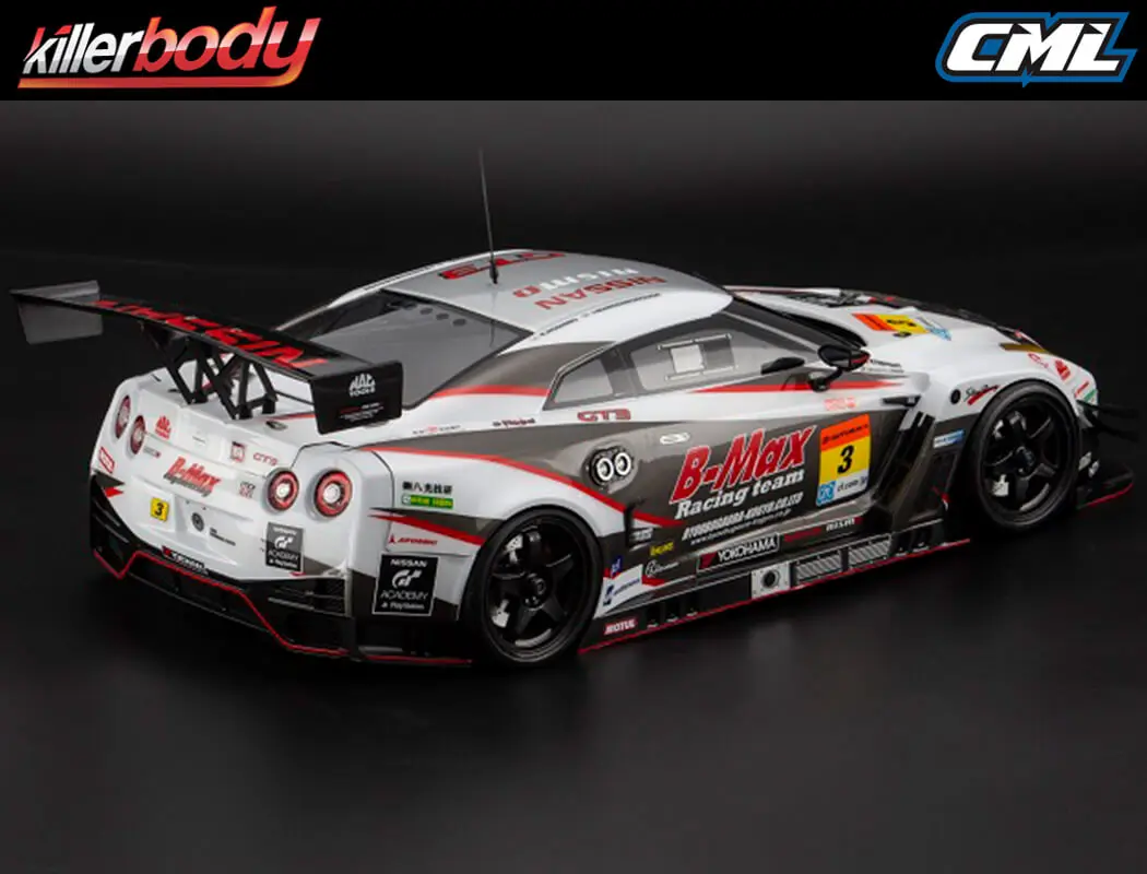Killerbody B-Max NDDP Gt-R (Nismo Gt3) Clear Body Set – view 6