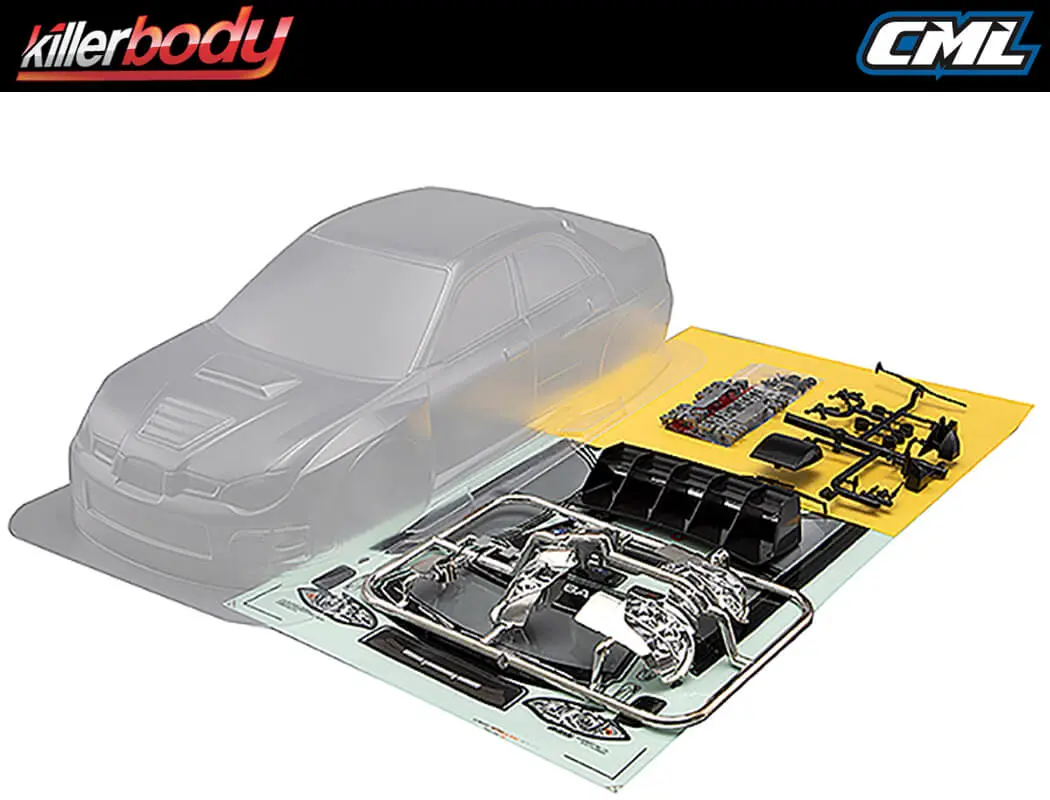 Killerbody Subaru Impreza WRC 2007 Clear Body Kit – view 2