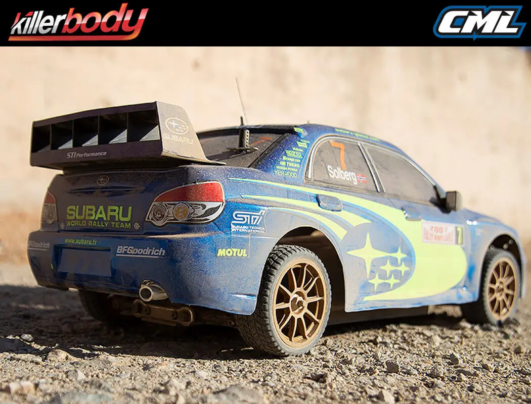 Killerbody Subaru Impreza WRC 2007 Painted Blue Body Kit – view 3