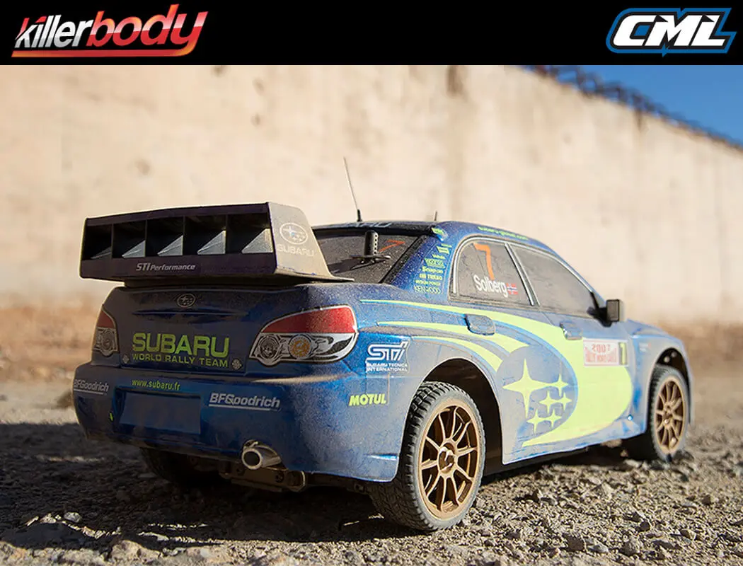 Killerbody Subaru Impreza WRC 2007 Painted Blue Body Kit – view 4