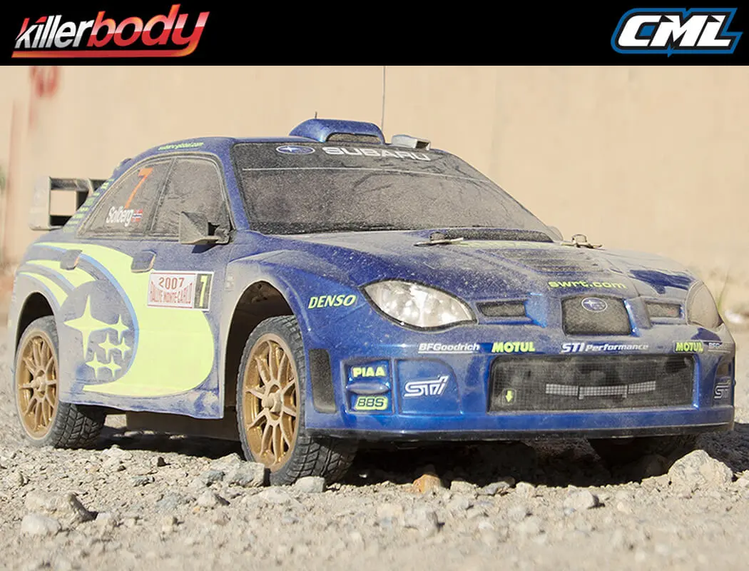 Killerbody Subaru Impreza WRC 2007 Painted Blue Body Kit – view 6