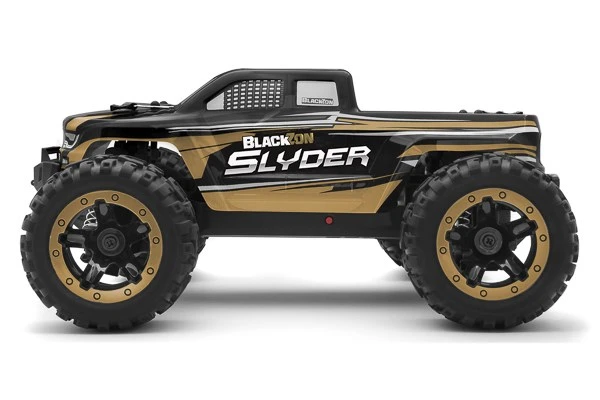 Blackzon Slyder Mt 1/16 4wd Electric Monster Truck - Gold – view 2