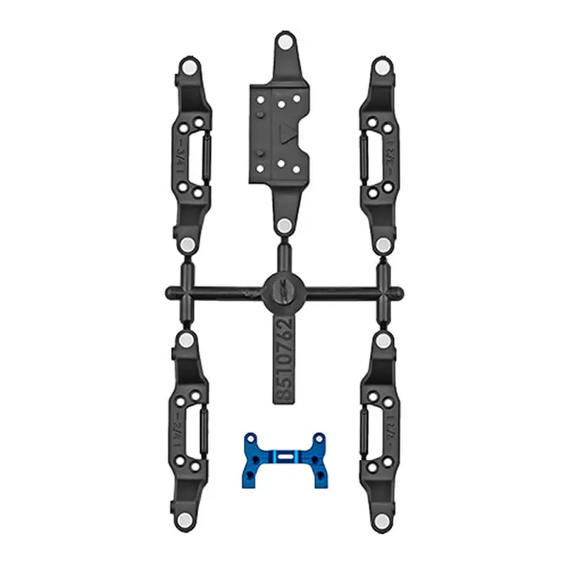 Team Associated Rc28r Upper &amp; Lower Front Arm Set