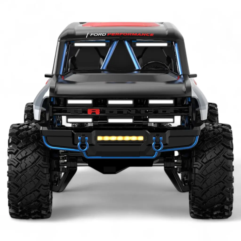 MJX H12p Brushless 1:12th Scale Crawler Truck (2s Lipo Version) - Ford Bronco R – view 3