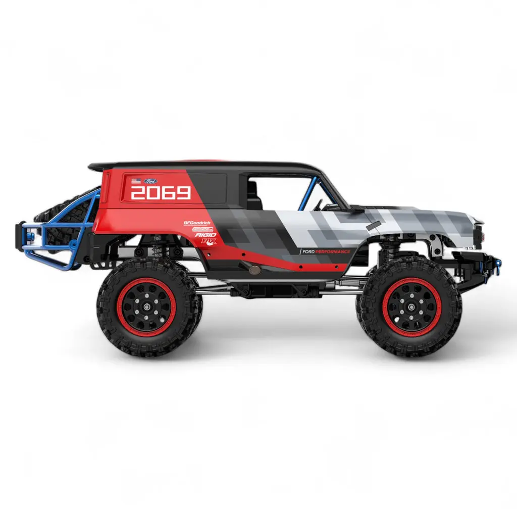 MJX H12p Brushless 1:12th Scale Crawler Truck (2s Lipo Version) - Ford Bronco R – view 6