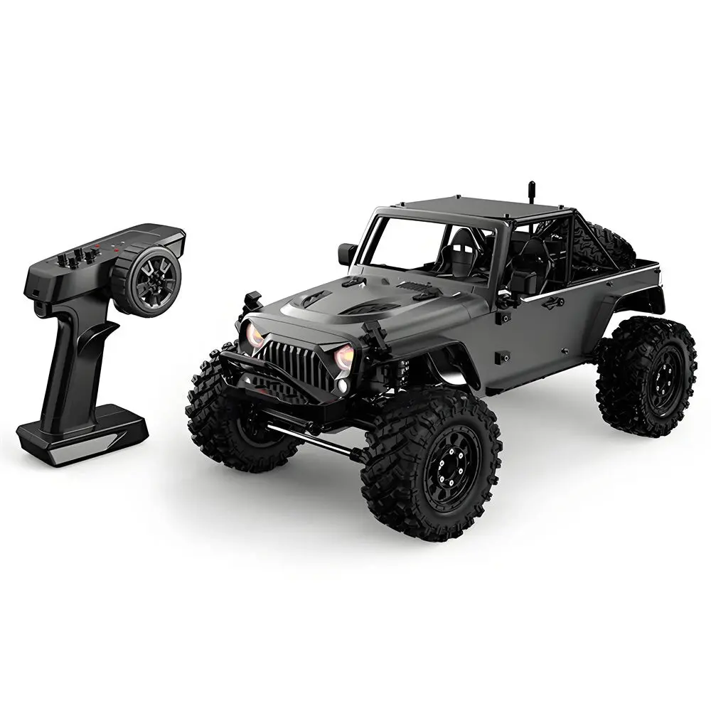 MJX H12y+ Pro Brushless 1:12th Scale Crawler Truck (2s Lipo Version) - Yellow – view 2
