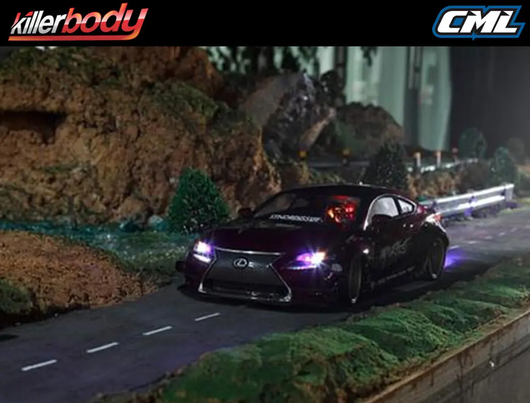 Killerbody Lexus Rc F 195mm Wide Body Full Kit Bodyshell – view 3