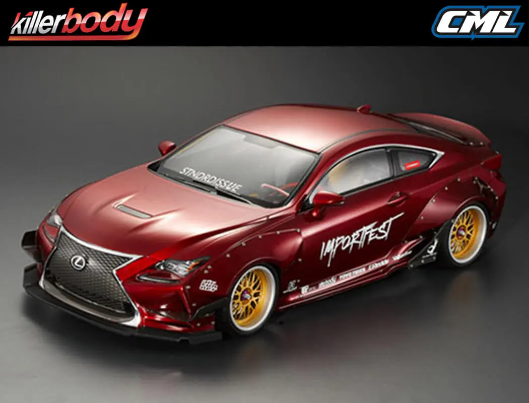 Killerbody Lexus Rc F 195mm Wide Body Full Kit Bodyshell – view 4