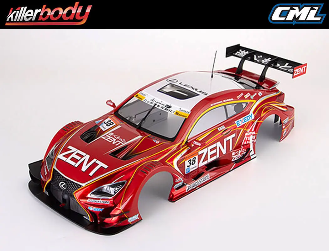 Killerbody Zent Cerumo Rc F Finished Bodyshell 1/10th – view 2