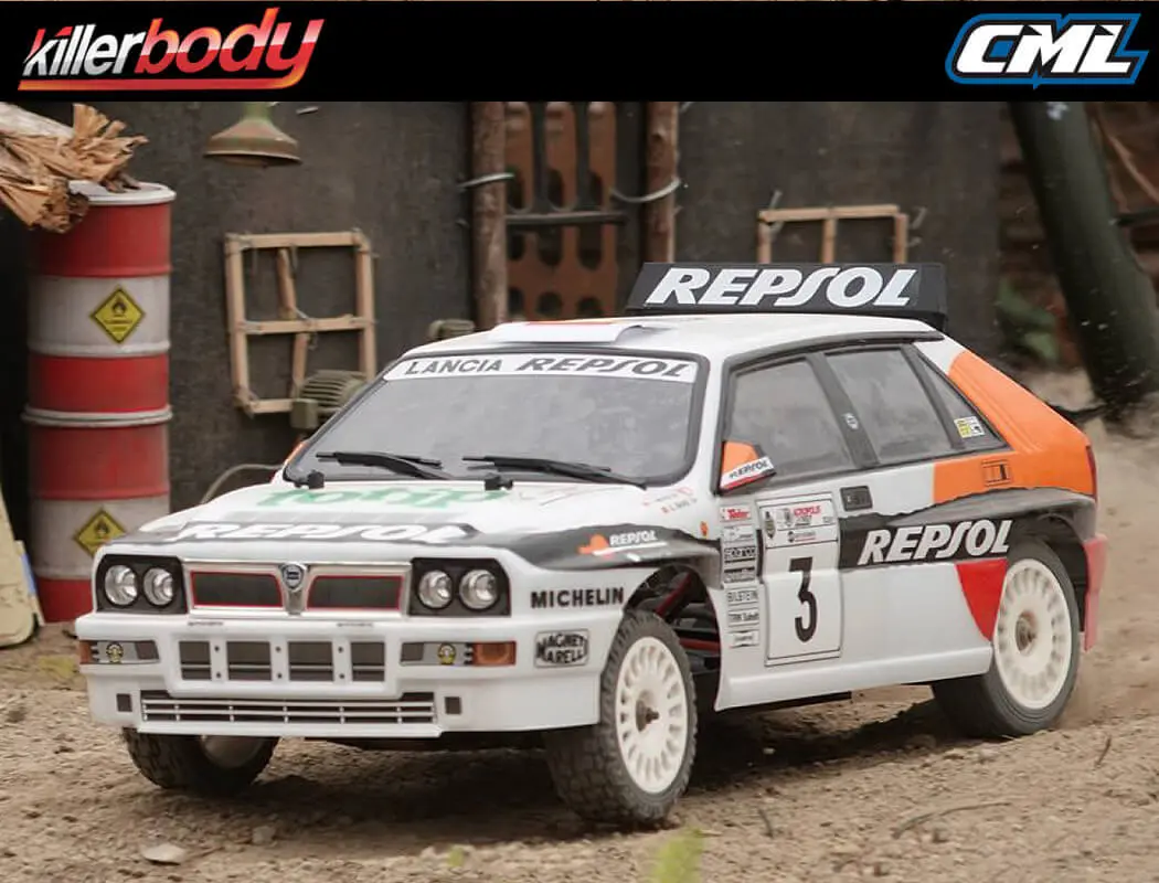 Killerbody Lancia Delta Repsol '93 Rally Kit on Venus Chassis – view 4