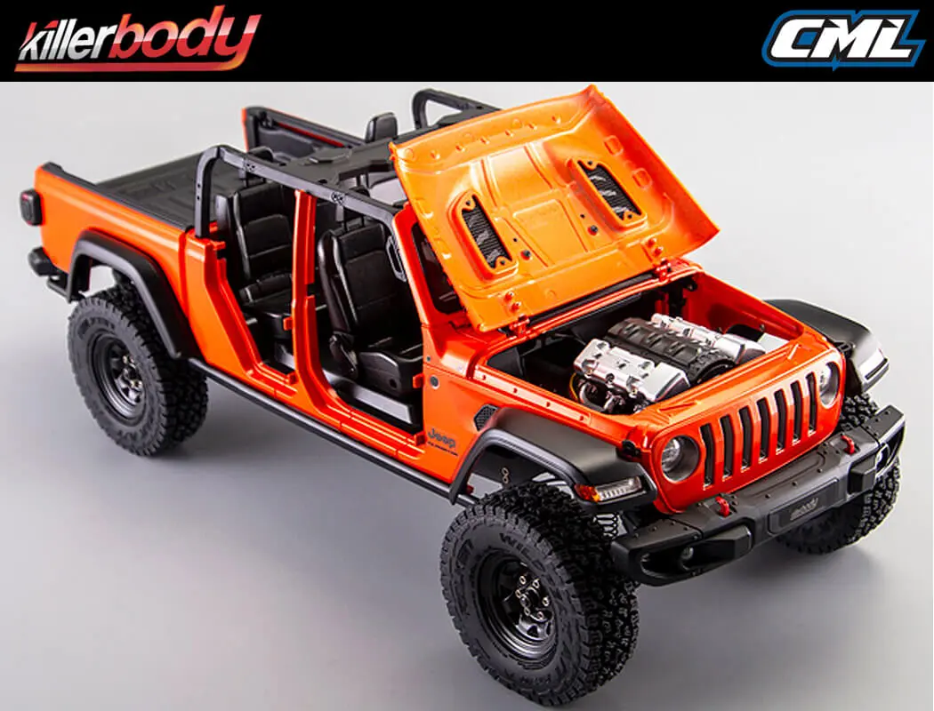 Killerbody Jeep Gladiator Rubicon Complete Body Set Orange – view 3