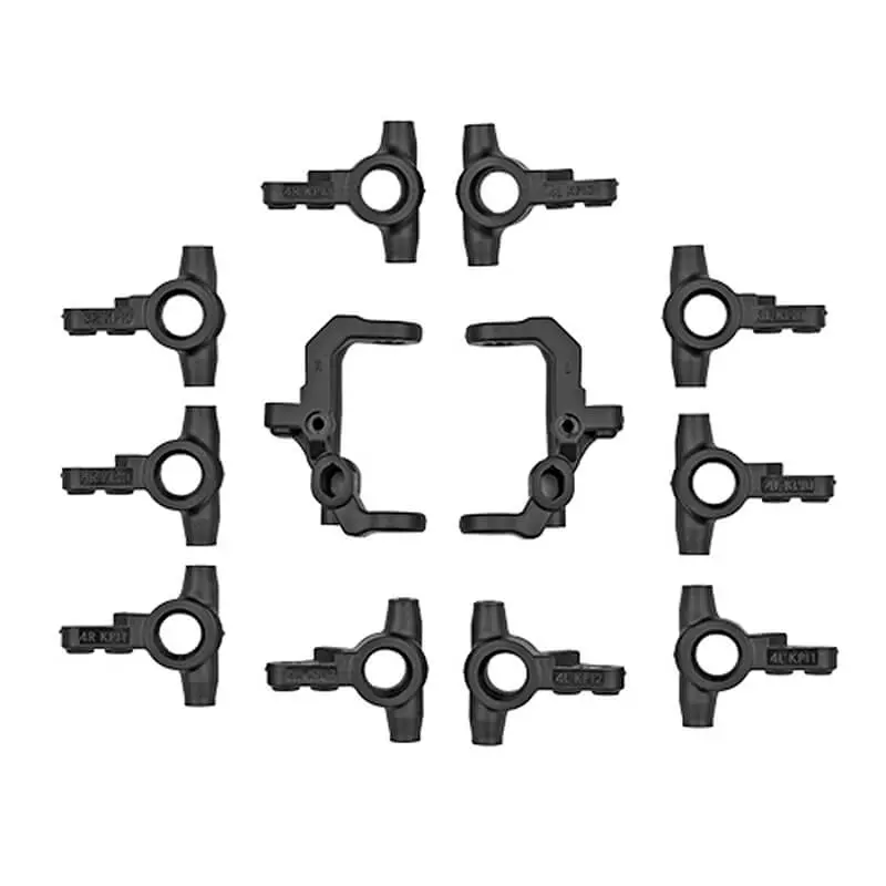Team Associated Rc10b7/T7 V2 Caster &amp; Steering Blocks