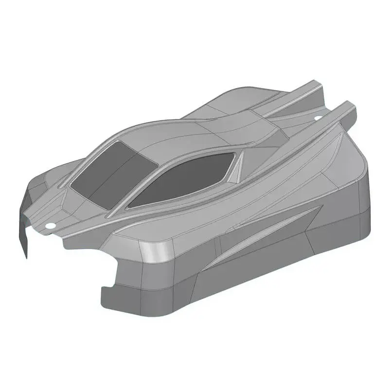 Team Corally Polycarbonate Body Syncro Clear Cut