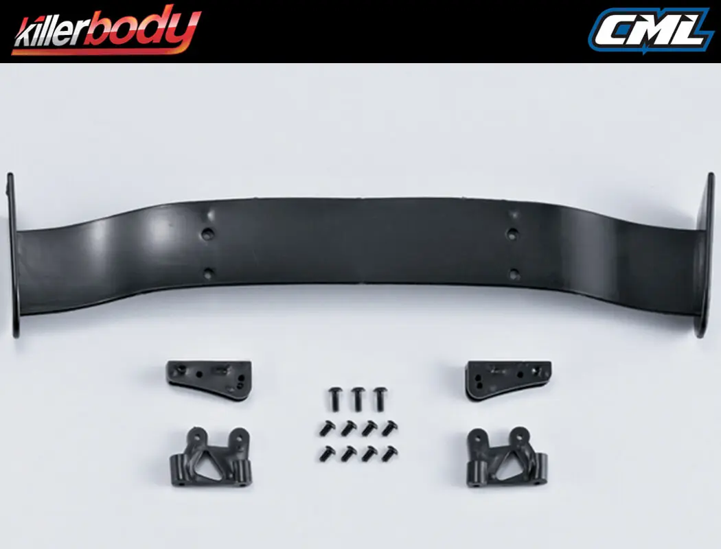 Killerbody Moulded Rear Wing &amp; Mounts for 1/7 – view 2