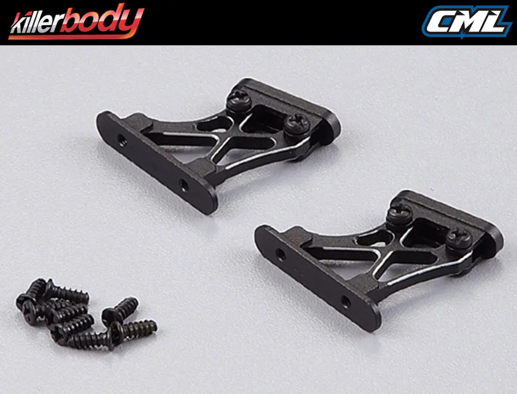 Killerbody Rear Wing Mount 1/10 Low (Cnc Aluminum) – view 2