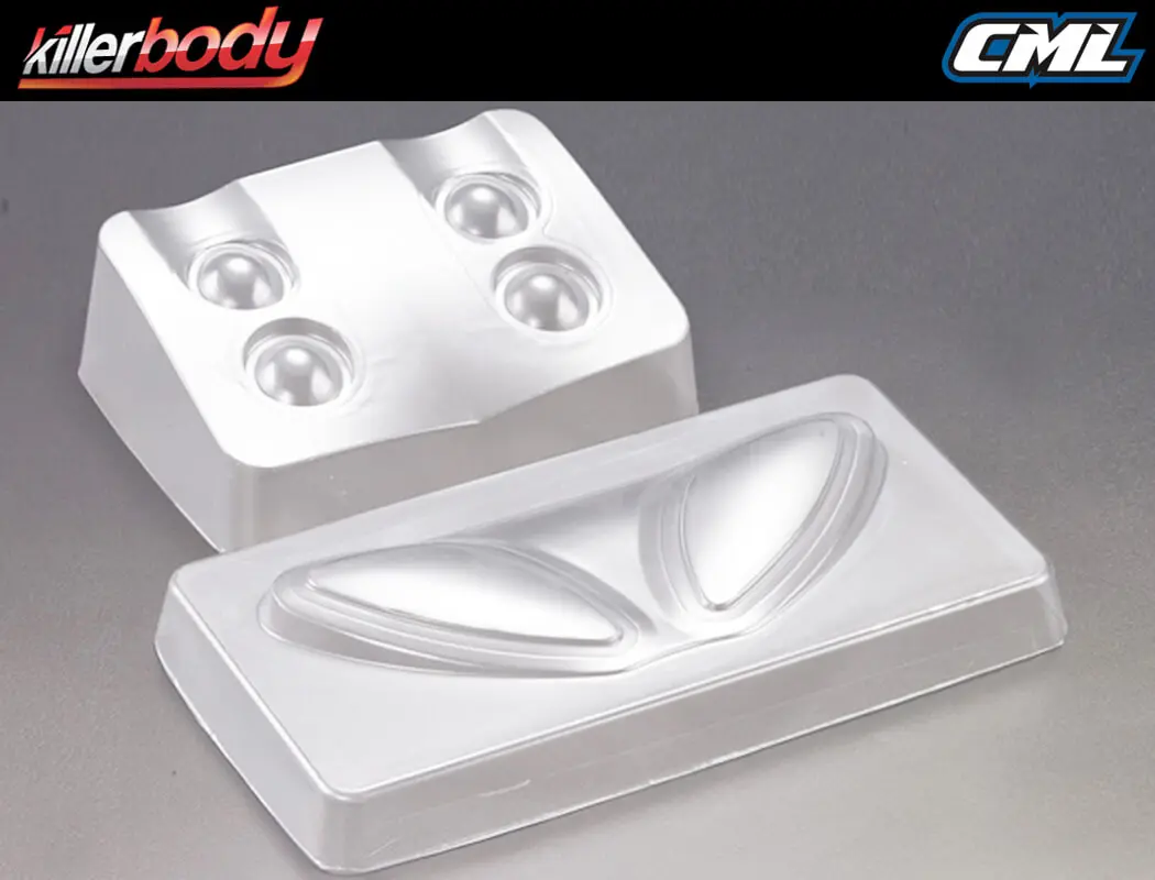 Killerbody Transparent Light Glass 1/7 (Corvette Gt2) – view 2