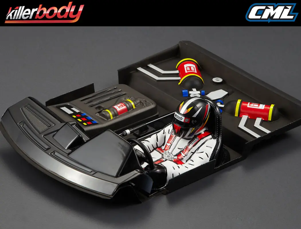 Killerbody Clear Cockpit Set 1/10 Truck – view 3