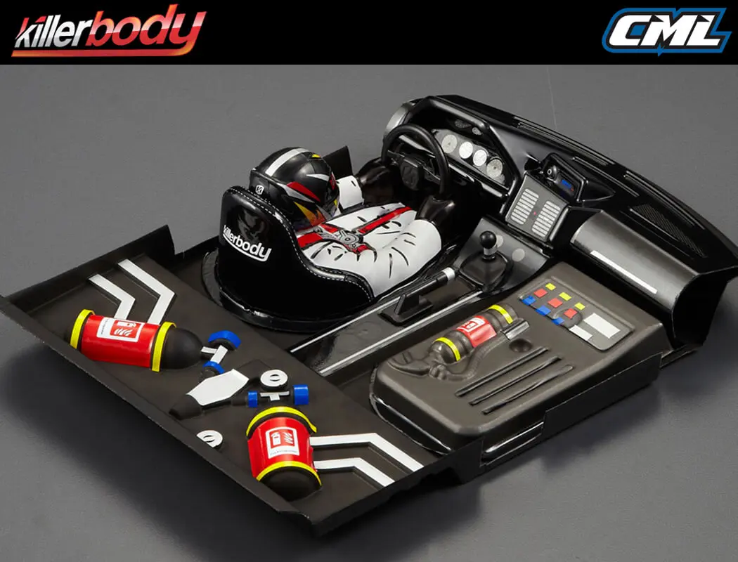 Killerbody Clear Cockpit Set 1/10 Truck – view 4
