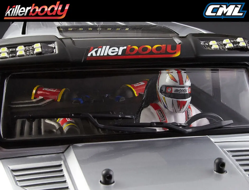 Killerbody Clear Cockpit Set 1/10 Truck – view 5