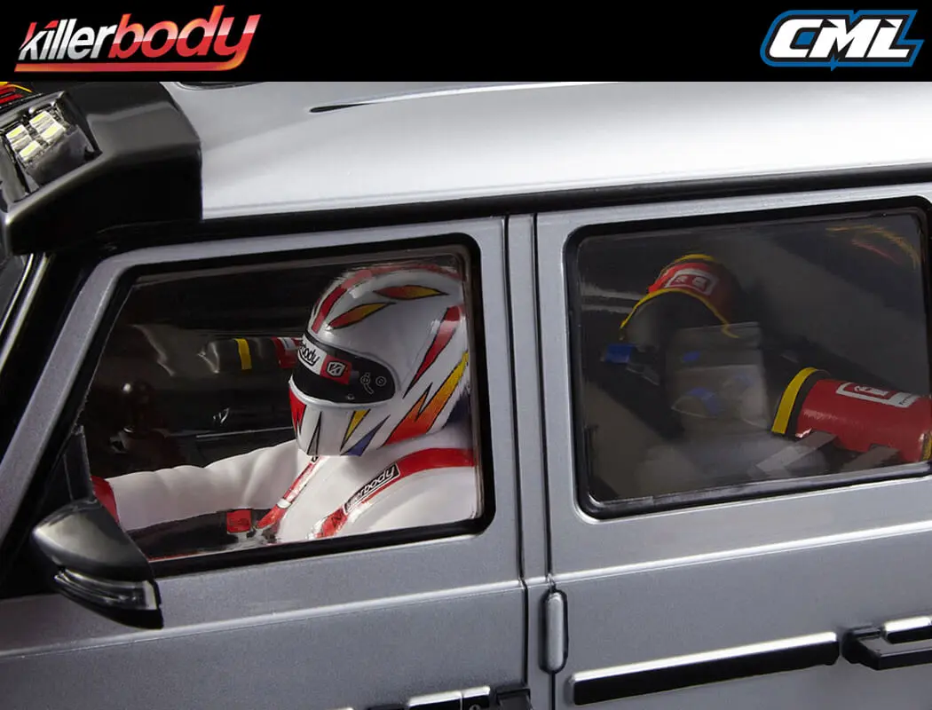 Killerbody Clear Cockpit Set 1/10 Truck – view 6