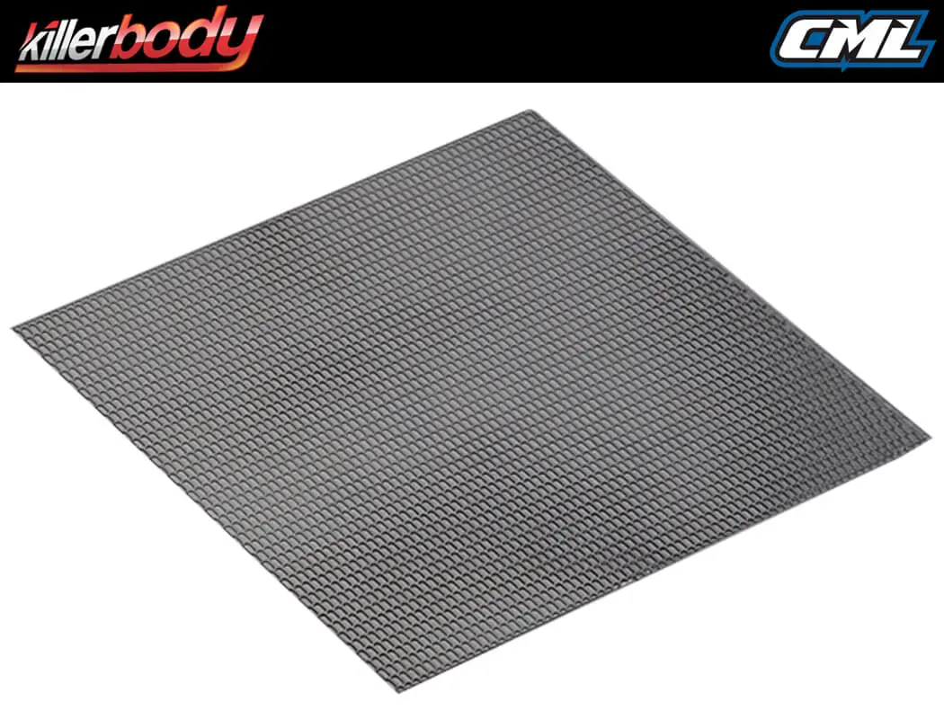 Killerbody S/Less Steel Modified Air Intake Oval Mesh Black – view 2