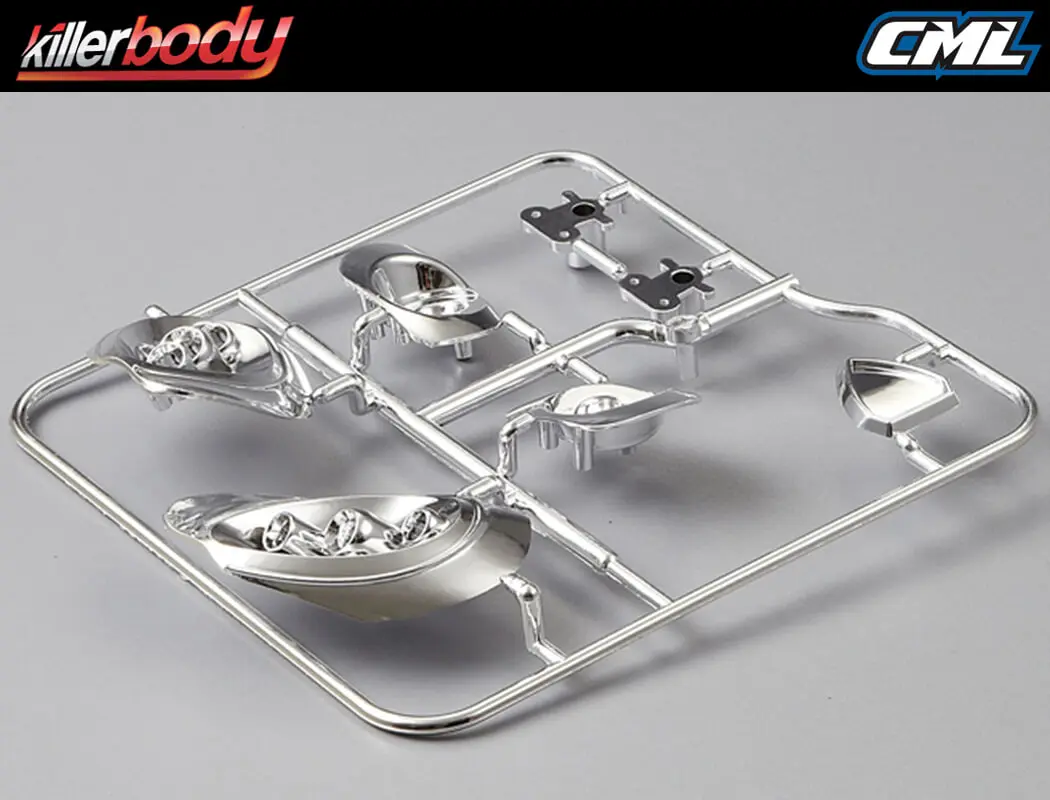 Killerbody Chromed Plastic Par Ts Set (Alfa Romeo Tz3 Corsa) – view 2