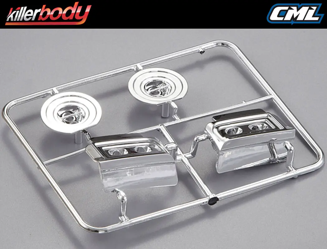 Killerbody Chromed Plastic Par Ts Set Lancia Stratos (1977 Gi – view 2