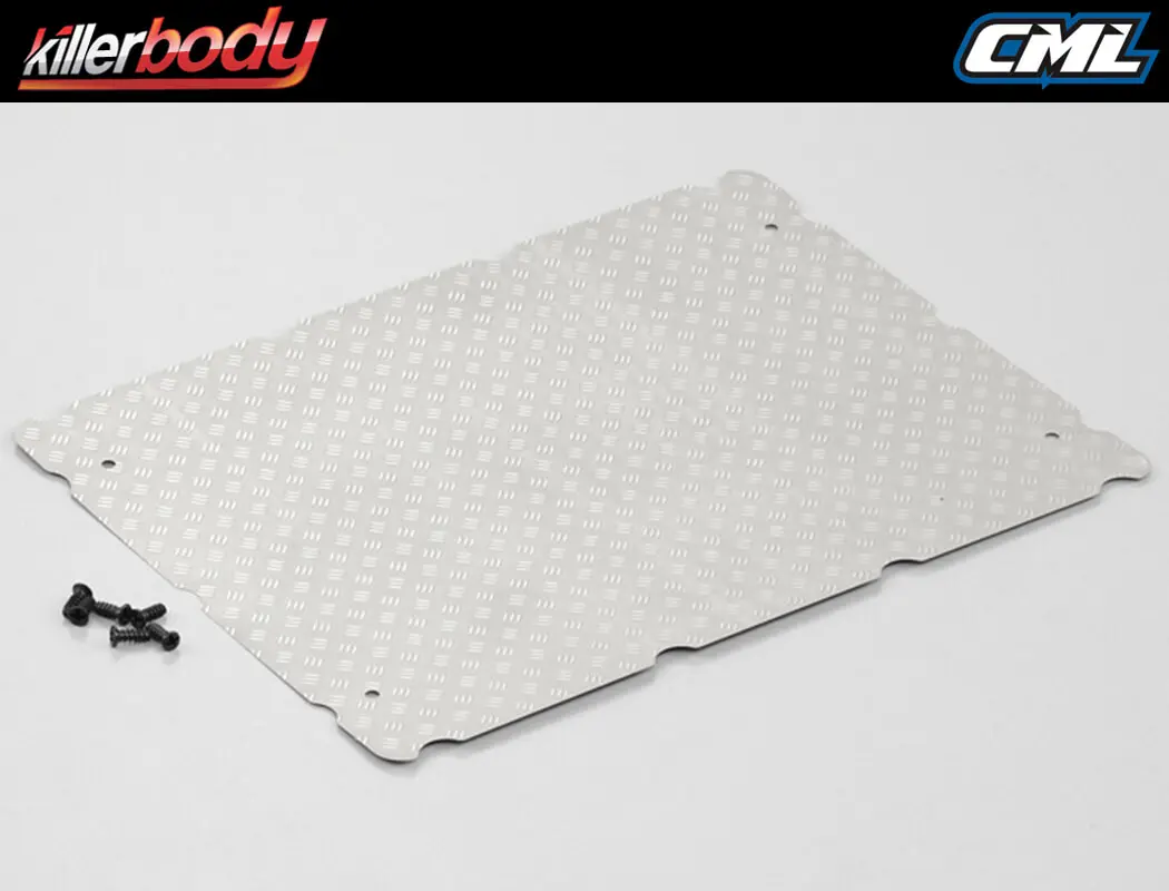 Killerbody Bottom Plate of Luggage Rack (Stainless Steel) – view 2