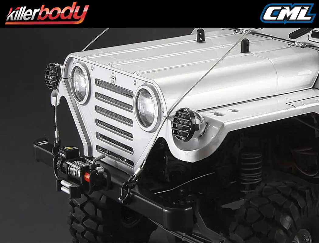 Killerbody Plastic Headlight Set for Warrior Body – view 4