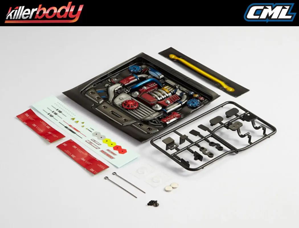 Killerbody Touring Car Engine Finished Type A – view 2