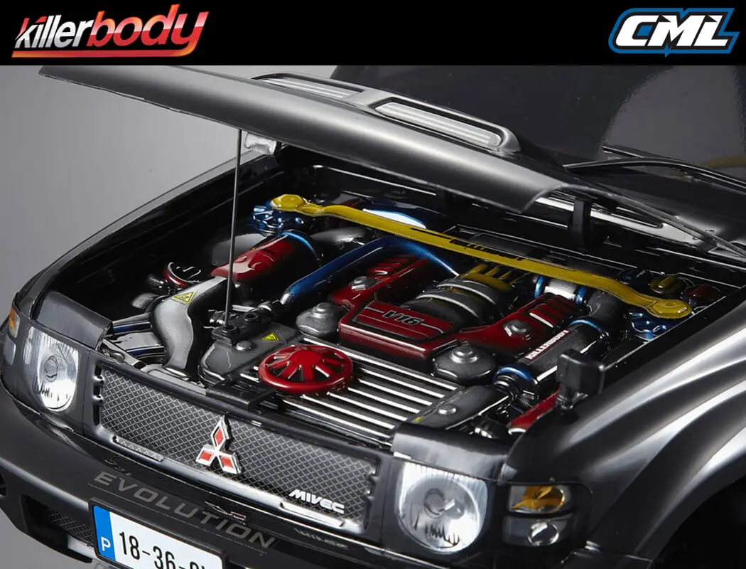 Killerbody Touring Car Engine Finished Type C – view 3