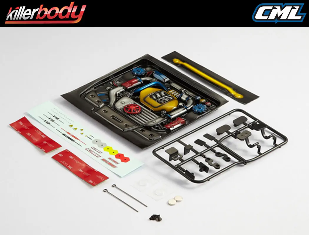 Killerbody Touring Car Engine Finished Type F – view 2
