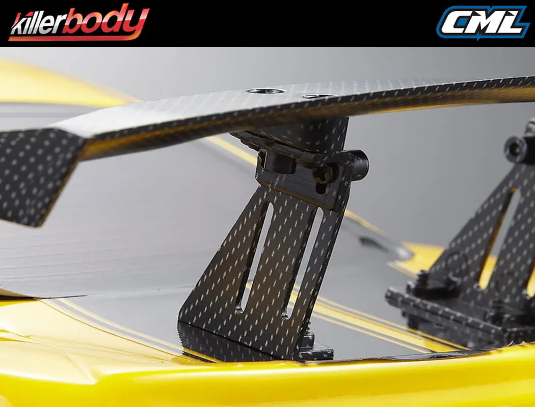Killerbody 1/10 Tc Basic Plastic Parts (Carbon Fiber Finish) – view 6