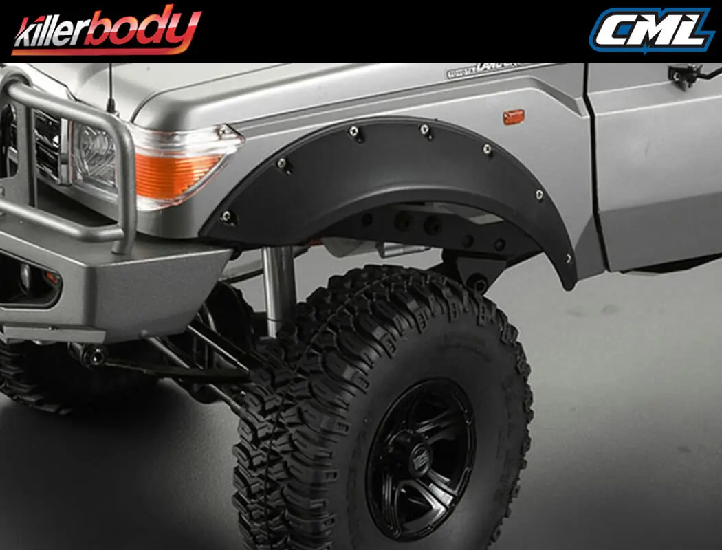 Killerbody Lc70 Front Wheel Arches (3.75" Tyre) for Kb48601 – view 3