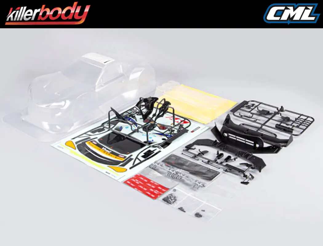 Killerbody Vivac 86 Mc Clear Bodyshell 1/10th – view 2